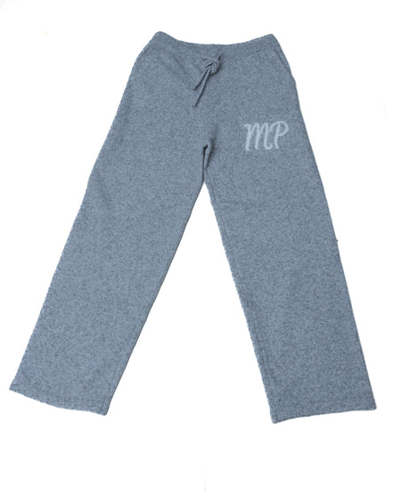 Grey original logo knitted bottoms