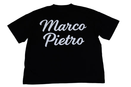 Black mens oversized original logo T-shirt