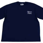 Navy mens oversized original logo T-shirt